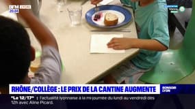 Rhône : le prix de la cantine dans les collèges augmente