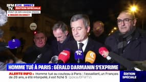 Homme tué à Paris : Darmanin sur place - 03/12