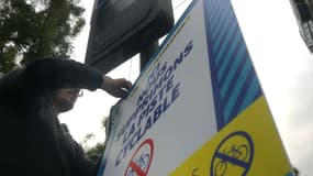 L'association "Paris en selle" s'était opposée à la suppression de la piste cyclable