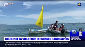 Hyères: de la voile pour les personnes handicapées grâce à l'association Anaé