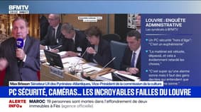 Enquête administrative sur le cambriolage au Louvre. "Ce rapport montre l'absence d'investissement", pointe Max Brisson, vice-président de la commission de la culture