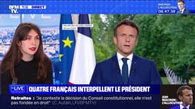 Retraites: cette étudiante et militante dit "ne rien attendre" de l'allocution d'Emmanuel Macron