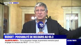 Éric Coquerel sur la possibilité de recours au 49.3: "Ca ne me fait pas plaisir pour la démocratie"