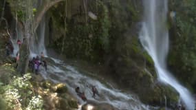 Une cascade à Haïti. Photo d'illustration