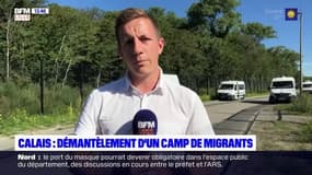 Calais: démantèlement d'un camp de migrants, 70 personnes évacuées