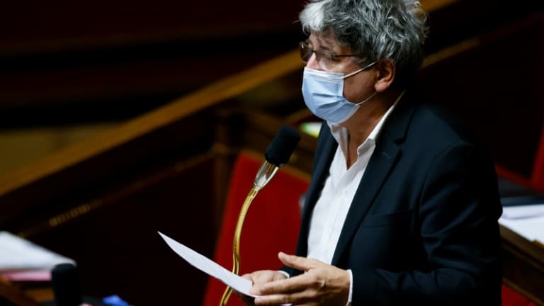 Le député LFI Eric Coquerel à l'Assemblée nationale à Paris, le 2 février 2021