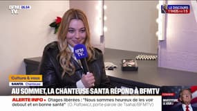 “J’ai une crampe tellement je croise mes doigts”:  l’artiste Santa est nommée dans quatre catégories aux Victoires de la musique