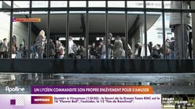 Un lycéen commandite son propre enlèvement pour s'amuser 