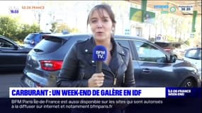 Pénurie d'essence: un week-end de galère pour les automobilistes franciliens
