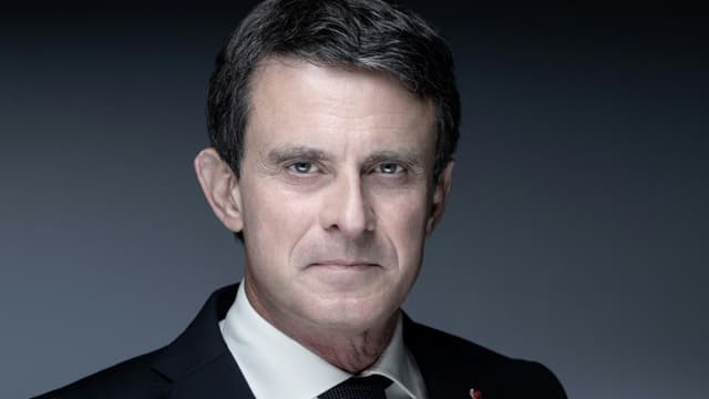 Manuel Valls photographié à Paris le 3 mai 2021