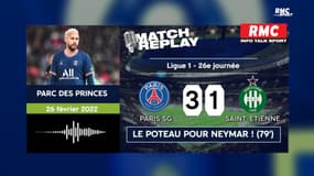 PSG 3-1 ASSE : Double buteur et passeur, Mbappé crucifie les Verts (commentaires RMC)