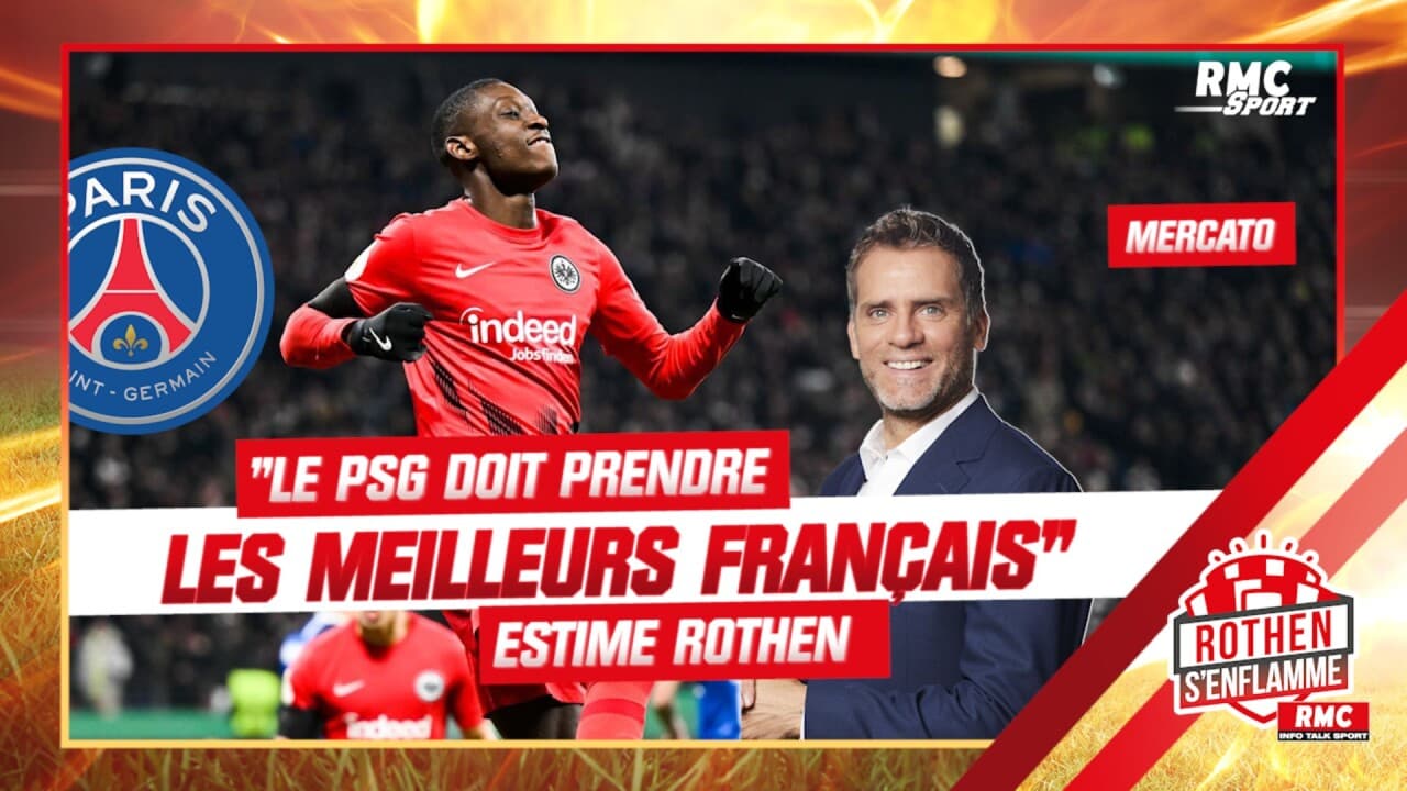 : "Le PSG prendre les Français" estime Rothen