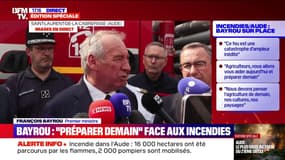 Incendie dans l'Aude: "L'attachement de quelqu'un à sa maison, c'est si profondément humain", déclare François Bayrou