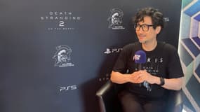 Hideo Kojima lors de son passage à Paris (juin 2025)