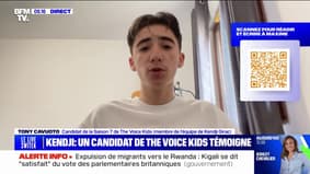 Tony Cavuoto, candidat de The Voice Kids et membre de l'équipe de Kendji Girac témoigne