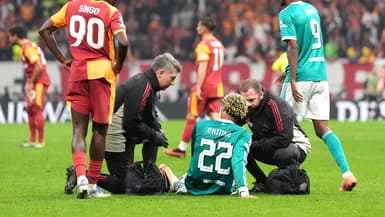 Hugo Ekitike lors du match Galatasaray-Liverpool (1-0, Ligue des champions), le 30 septembre 2025