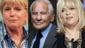 Françoise Dorin, Jean d'Ormesson et France Gall