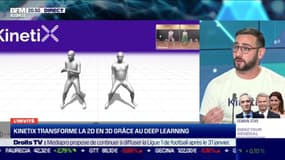 Yassine Tahi (Kinetix) : Kinetix transforme la 2D en 3D grâce au deep learning - 18/01