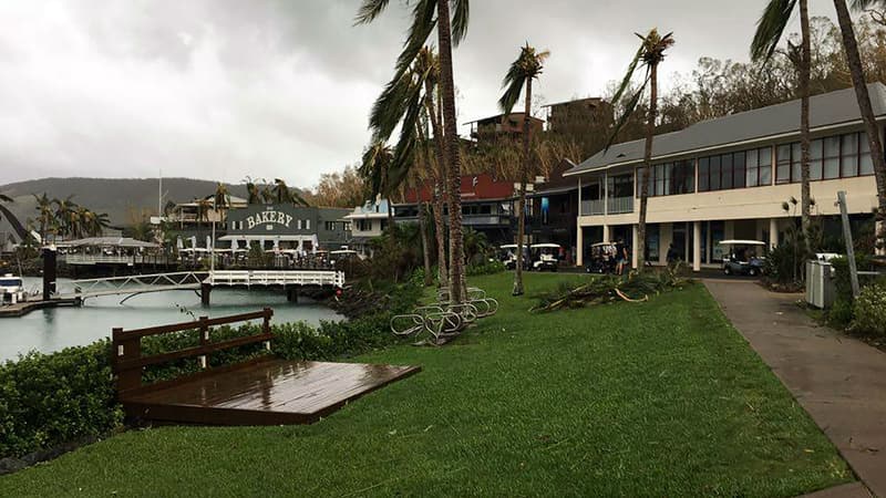 Le cyclone Debbie a fait de nombreux dégâts dans le nord de l'Australie.