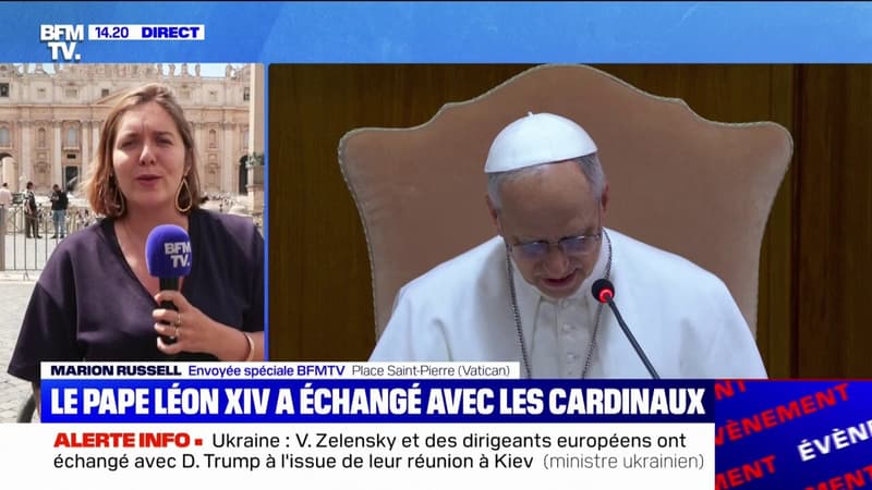 Léon XIV: le Pape a échangé avec les cardinaux