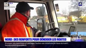 Nord: des renforts pour déneiger les routes