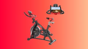 Faites du sport sans sortir de chez vous à prix mini grâce à ce vélo d'appartement en promotion
