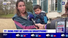  Seine-Port: les habitants votent pour l'interdiction du smartphone sur la voie publique
