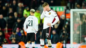 Scott McTominay après la déroute face à Liverpool (7-0), le 5 mars 2023