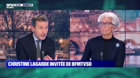 Pour Christine Lagarde, il n'y a pas "de bulles" pour l'instant sur les marchés