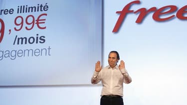 Free présentait son offre à prix cassés en janvier 2012.