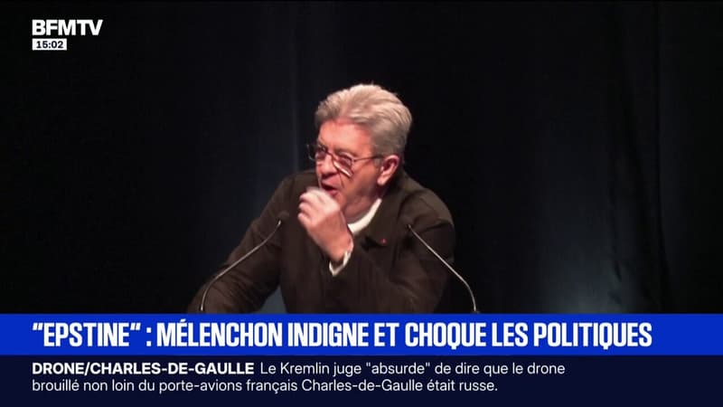 Prononciation de "Epstein": Jean-Luc Mélenchon indigne et choque les politiques