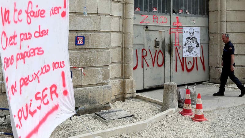 Façade de la maison centrale de Clairvaux, le 9 mai 2016. (Photo d'illustration)