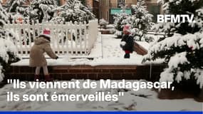 Aveyron: Rodez et ses habitants se réveillent sous la neige 