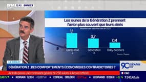 Les jeunes de la Génération Z prennent davantage l'avion que leurs aînés 