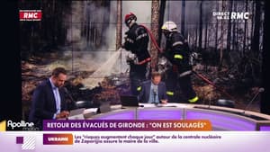 Incendies: "Il faut se poser la question de l'urbanisme", assure le président de Gironde