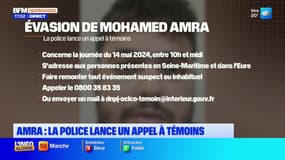 Evasion de Mohamed Amra: un appel à témoins lancé par la police pour tenter de retrouver le 