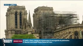 Notre-Dame: "Mes collègues sont tous touchés, ils ont assistés à la scène" confie un ancien conducteur de travaux sur RMC