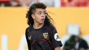 David Rosa, la nouvelle star du Séville FC, après ses grandes performances dans le tournoi La Liga FC Future, le 29 décembre 2024.