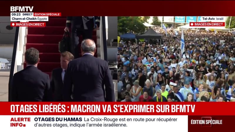 Emmanuel Macron est arrivé à Charm el-Cheikh pour le sommet en Égypte