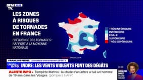 Quelles sont les zones à risques de tornades en France?