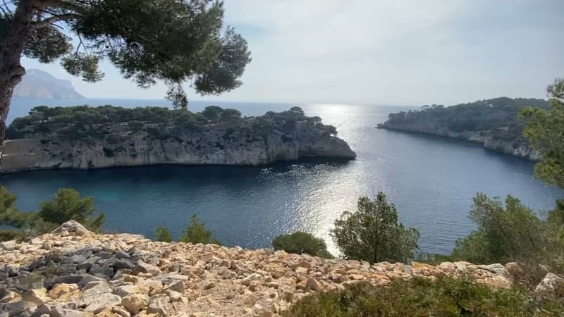 Cassis: une source d'eau douce recherchée dans une rivière souterraine de la calanque de Port-Miou