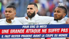 Coupe du Monde 2022 : "Une grande attaque même en réussite ne suffit pas" Di Meco reste prudent pour les Bleus
