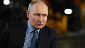 Le président russe, Vladimir Poutine, à Toula, en Russie, le 4 avril 2023