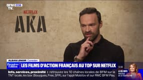 Le film d'action "AKA" sort ce vendredi sur Netflix, avec Alban Lenoir en tête d'affiche