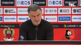 Nice 1-1 Rennes : "On perd du terrain" concède Galtier