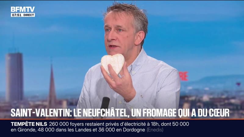 Si vous n'avez encore rien prévu pour la Saint-Valentin, pensez au Neufchâtel, ce fromage en forme de cœur
