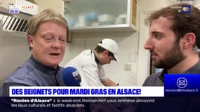 Strasbourg: des beignets pour Mardi gras en Alsace