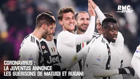Coronavirus : La Juventus annonce les guérisons de Matuidi et Rugani