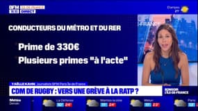 Paris: vers une grève de la RATP pendant la Coupe du monde de rugby?