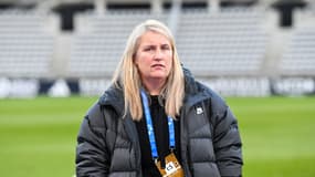 Emma Hayes, entraîneure de Chelsea, le 30 janvier 2024.